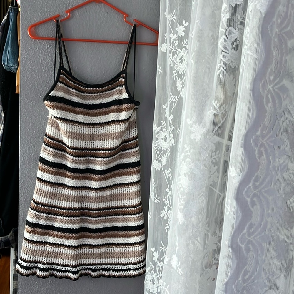 American Eagle Outfitters Striped Mini Dress